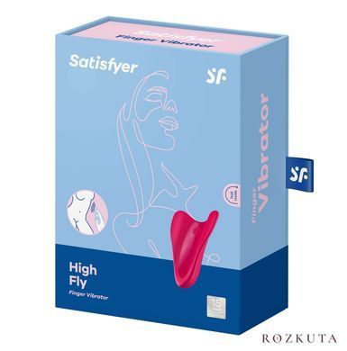 Вібратор на палець Satisfyer High Fly Red SO4651 фото