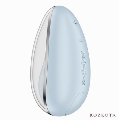 Вібратор Satisfyer Drop To Go, синій SX3835 фото