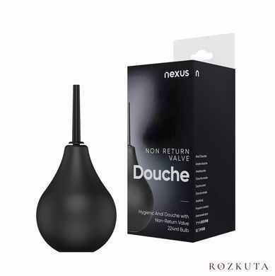 Спринцівка Nexus Anal Douche Black, об&rsquo;єм 224 мл NA001 фото