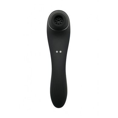Вакуумний стимулятор Wooomy Smoooch Clitoral Suction & Vibration, чорний SO7410 фото