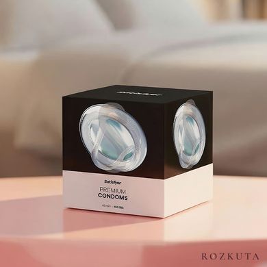 Набір презервативів Satisfyer Premium Condoms L (56 мм) 100 шт SX3268 фото