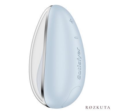 Вібратор Satisfyer Drop To Go, синій SX3835 фото