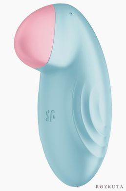 Вібратор Satisfyer Tropical Tip Light Blue, блакитний SO7142 фото