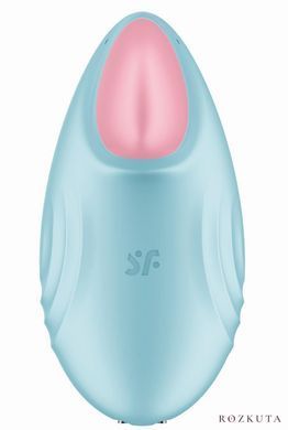 Вібратор Satisfyer Tropical Tip Light Blue, блакитний SO7142 фото