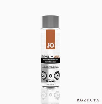 Анальна змазка JO ANAL PREMIUM &mdash; ORIGINAL (120 мл) на силіконовій основі водостійка SO1443 фото