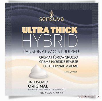 Пробник густої змазки Sensuva - Ultra-Thick Hybrid Formula (6 мл) SO3548 фото
