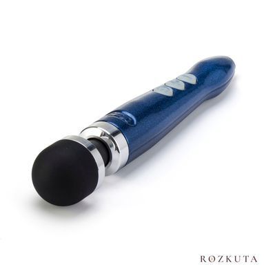 Вібромасажер Doxy Die Cast 3R, синій Flame SO8023 фото