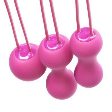 Набір вагінальних кульок Je Joue Ami Fuchsia, 3,8-3,3-2,7см, 54-71-100гр SO3044 фото