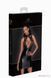 Сукня Noir Handmade F241 Short dress with powerwetlook skirt and tulle top, XL SX0148 фото 14