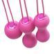 Набір вагінальних кульок Je Joue Ami Fuchsia, 3,8-3,3-2,7см, 54-71-100гр SO3044 фото 5