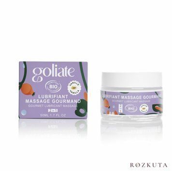 Масажна олія-лубрикант з ароматом та смаком ванілі Goliate Couple Gourmand Vanille 50 мл SX3012 фото