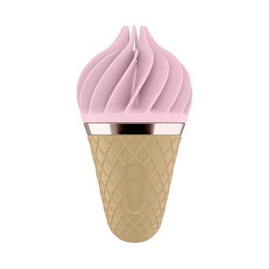 Пристрій для дорослих Satisfyer Lay-On - Sweet Treat рожевий/Brown SO3552 фото