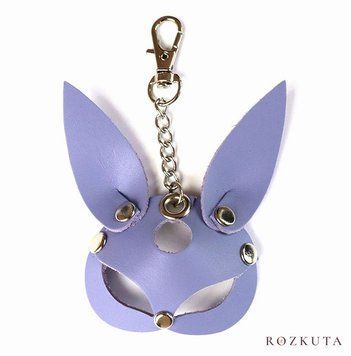 Брелок на карабіні для ключів Art of Sex Bunny, Лавандовий SO8321 фото