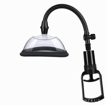 Вакуумна помпа для вульви Pussy Pump Premium Fun розмір L (13 см), механічний насос SO8702 фото