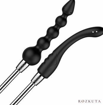Набір анальних насадок для душу Nexus Advanced Shower Douche Duo Kit &ndash; Black, 2 шт SO9858 фото