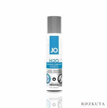 Змазка на водній основі JO H2O ORIGINAL (30 мл) оліїста і гладенька, рослинний гліцерин SO1446 фото
