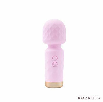 Вібромасажер-мікрофон M'Lady Mini Vibrating Wand, рожевий SX3145 фото