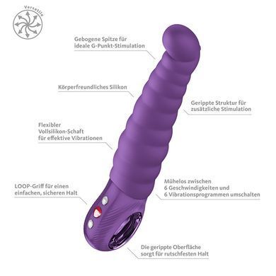Вібратор Fun Factory PATCHY PAUL Dark Violet SX4239 фото