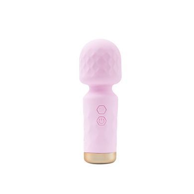 Вібромасажер-мікрофон M'Lady Mini Vibrating Wand, рожевий SX3145 фото