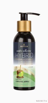 Змазка водно-силіконова Sensuva Hybrid Caramel Apple (125мл) без цукру, можна для оральних пестощів SO3538 фото