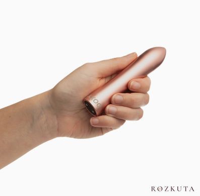Віброкуля Doxy Rose Gold, золота SO8028 фото