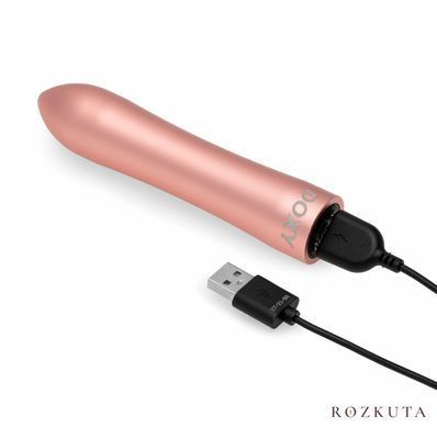 Віброкуля Doxy Rose Gold, золота SO8028 фото
