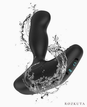Масажер простати Nexus Revo Black з головкою, яка обертається, макс. діаметр 3,2 см SO3065 фото