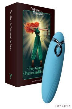 Мінівібратор FairyGasm PleasureArrow, синій SX0637 фото