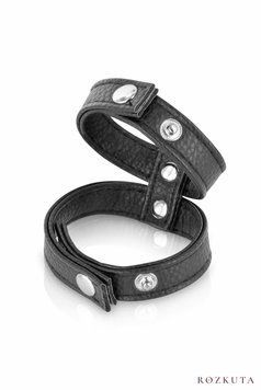 Подвійне ерекційне кільце з обхватом для мошонки Fetish Tentation Double Сockring SO4664 фото