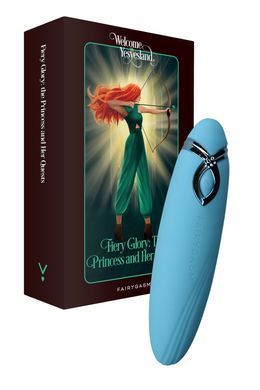 Мінівібратор FairyGasm PleasureArrow, синій SX0637 фото