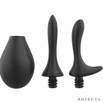 Анальний душ із двома насадками Nexus ANAL DOUCHE SET 260 ml SO6642 фото