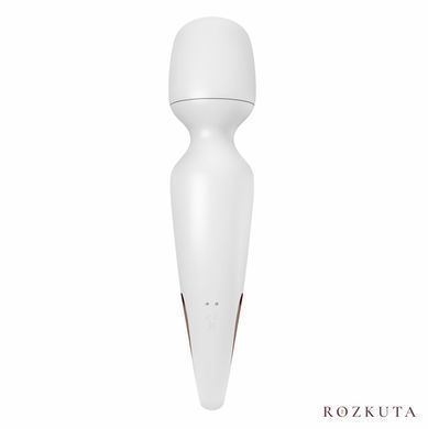Вібромасажер-мікрофон Satisfyer Wand-erland, білий з рожевим золотом SX2697 фото