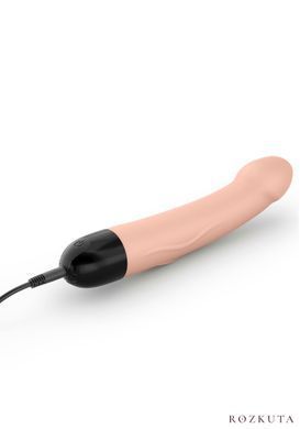 Вібратор Dorcel Real Vibration M Flesh 2.0, діаметр 3,7см, перезаряджається, для точки G SO3819 фото