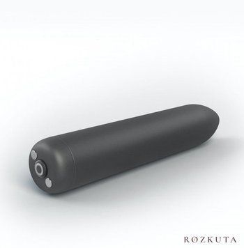 Перезаряджувана віброкуля Dorcel Rocket Bullet Black SO4070 фото