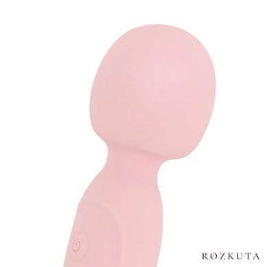 Двосторонній масажер-вібратор Good Vibes Only SIMI Double-Sided Wand Vibrator Soft Silicone, рожевий SX3076 фото