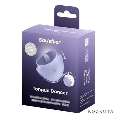 Вібростимулятор для клітора Satisfyer Tongue Dancer з язичком SX3846 фото