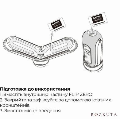 Мастурбатор Tenga Flip Zero White, змінна інтенсивність стимуляції, розкладний TFZ-001 фото