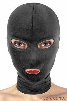 Капюшон для БДСМ з відкритими очима та ротом Fetish Tentation SO3758 фото