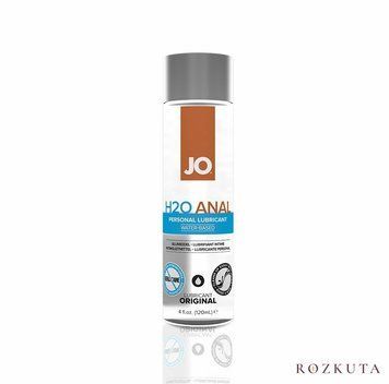 Анальна змазка JO ANAL H2O &mdash; ORIGINAL (120 мл) на водній основі, рослинний гліцерин SO1456 фото
