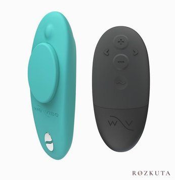 Вібратор We-Vibe Moxie+ Aqua, у трусики SO7145 фото