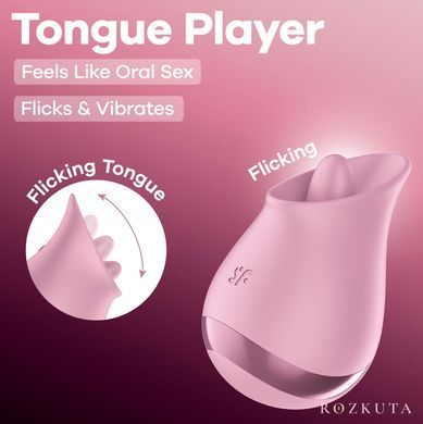 Вібростимулятор для клітора Satisfyer Tongue Player з язичком SX3848 фото