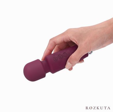 Мінівібромасажер Dorcel Wand Mini Wanderful Plum, сливовий SO7815 фото