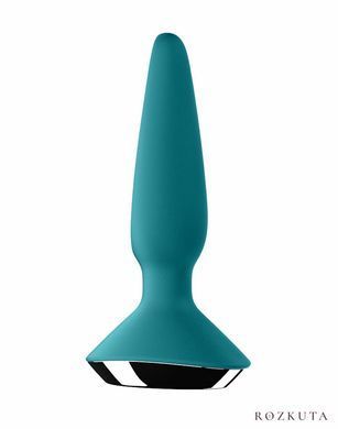 Анальна смарт-вібропробка Satisfyer Plug-ilicious 1 Petrol SO5441 фото