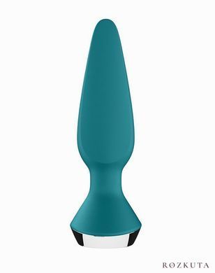 Анальна смарт-вібропробка Satisfyer Plug-ilicious 1 Petrol SO5441 фото