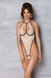 Боді з доступом Passion CHIKA BODY XXL/XXXL, cream SO9697 фото 6