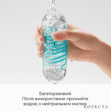 Мастурбатор Tenga Spinner 06 Brick з пружною стимулювальною спіраллю всередині SO4300 фото