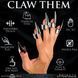 Набір кілець з кігтями Master Series Five-Piece Sensation Claw Rings - Silver SX1191 фото 16
