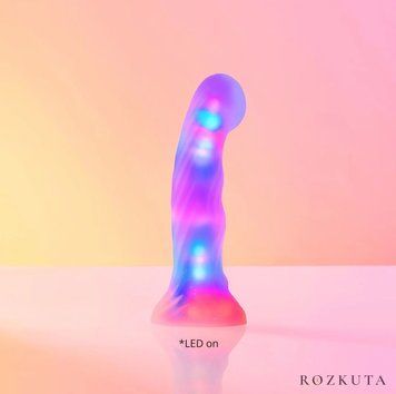 Дилдо, що світиться Love To Love - SUGAR BOMB, 39 режимів підсвічування, гнеться, перезаряджуваний SX4821 фото