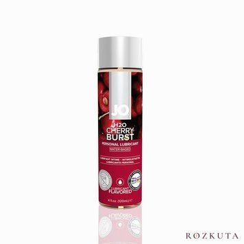 Змазка на водній основі JO H2O &mdash; Cherry Burst (120 мл) без цукру, рослинний гліцерин SO1670 фото