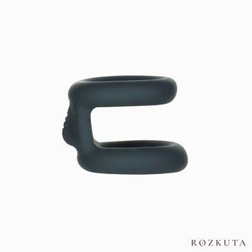 Подвійне ерекційне кільце LUX Active &ndash; Tug &ndash; Versatile Silicone Cock Ring SO5574 фото